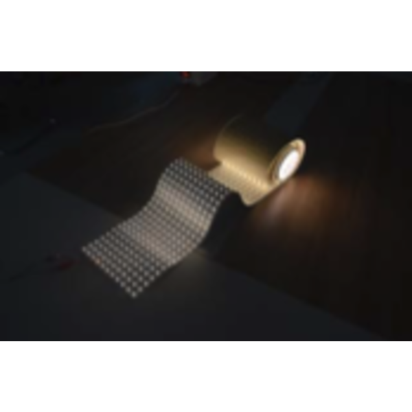 Lulsus LED vellen LED sheet - LED VELLEN - 506 LED - 4300 LM - Extra Warm wit - 2700 kelvin - Dimbaar - 24 volt IP20 - 25 x 100cm - Koppelbaar