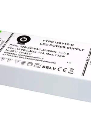 LED voeding 12v 132w dimbaar – fase afsnijding - IP20 - FTPC150V12-D