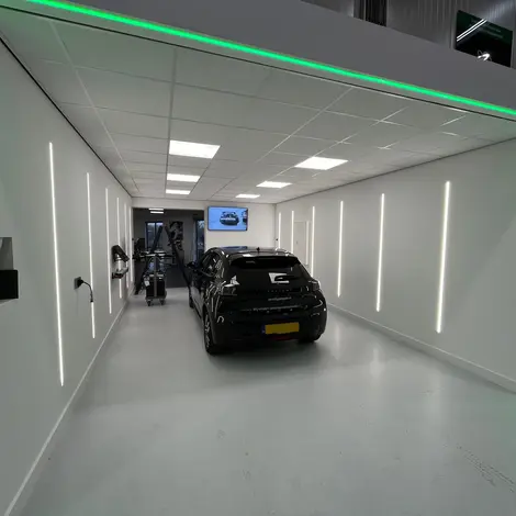 LED verlichting autobedrijf & werkplaats
