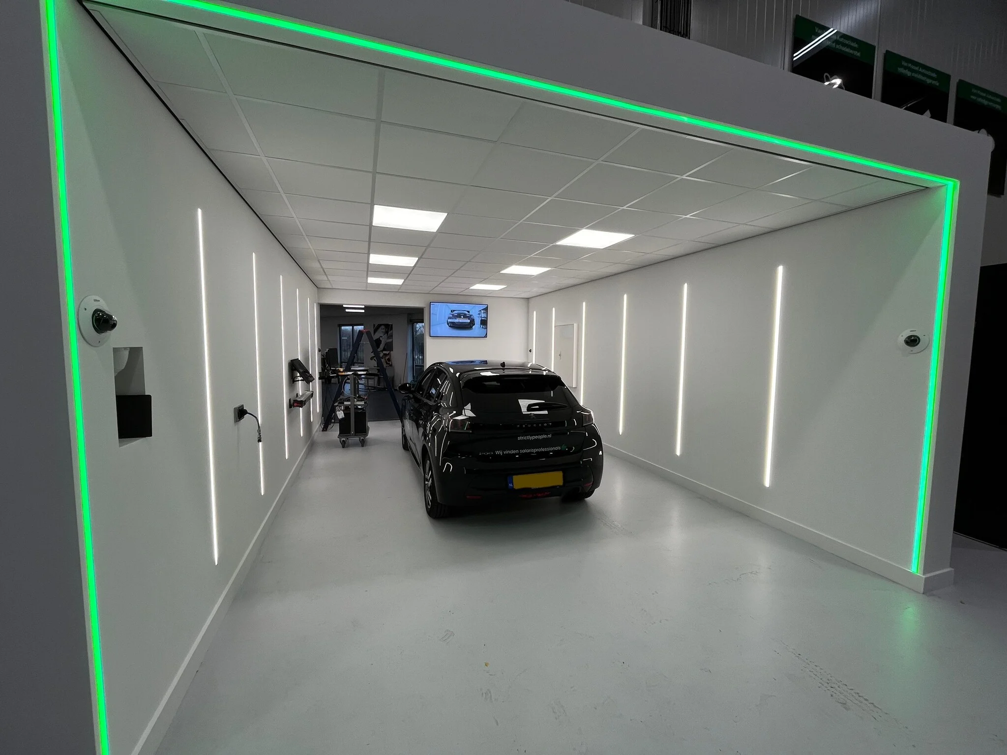 LED verlichting autobedrijf & werkplaats