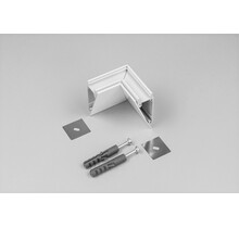 Wit LED profiel hoekverbinding - WALLE12WIT