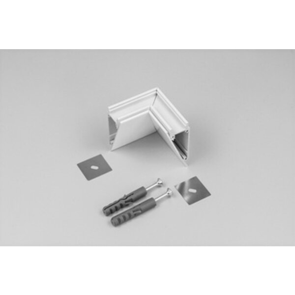 Luksus LED profiel hoekstukken  Wit LED profiel hoekverbinding - WALLE12WIT