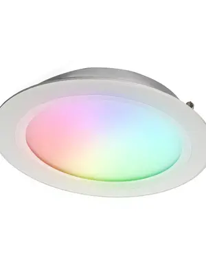 Inbouw LED spot ZIGBEE + RF inbouw 140-150mm LED Spot - RGBCCT & 2700K-6500K - 12W -  FUT066ZR