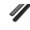 Luksus LED profielen Zwart LED hoekprofiel 2 meter inclusief klikafdekking 16,2mm x 16,02mm - C07ZWART