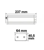 Waterdichte LED voeding 24v 100w dimbaar - IP67 - Fase afsnijding - GTMC-100-24-D