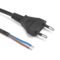 Luksus LED connectoren  2 aderige stroomkabel voor LED voeding - 1 meter - EU stekker voor LED voedingen