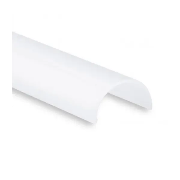 Luksus LED profielen Buigbaar LED profiel 2 meter met halfronde opaal klikafdekking 14ALU - 2 mm x 14,4 mm