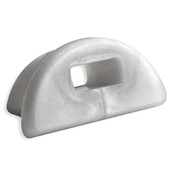 Eindkapje met kabeldoorvoer - 14alu