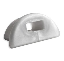 Eindkapje met kabeldoorvoer - 14alu