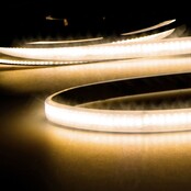 Waterdichte LED strip warm wit 3000K 8W 700LM 240LED p/m 48VDC IP68 - 20 meter