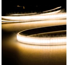 Waterdichte LED strip warm wit 3000K 8W 700LM 240LED p/m 48VDC IP68 - 30 meter