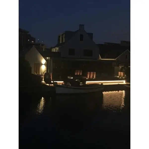 Luksus LED strips Waterdichte LED strip warm wit 3000K 8W 700LM 240LED p/m 48VDC IP68 - 5 meter