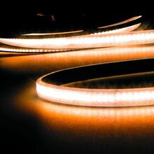 Waterdichte LED strip warm wit 3000K 8W 700LM 240LED p/m 48VDC IP68 - 5 meter