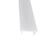 Losse 10 meter opaal LED profiel klikafdekking - 301, 302, 303, 304, 308 serie