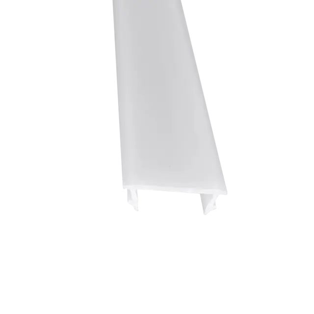 Losse 10 meter opaal LED profiel klikafdekking - 301, 302, 303, 304, 308 serie