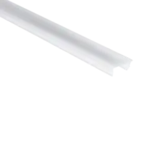 Losse 10 meter opaal LED profiel klikafdekking - 301, 302, 303, 304, 308 serie