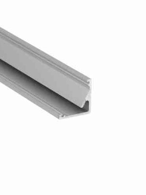 LED hoekprofiel inclusief afdekking 16,5mm x 16,5mm - C12ALU