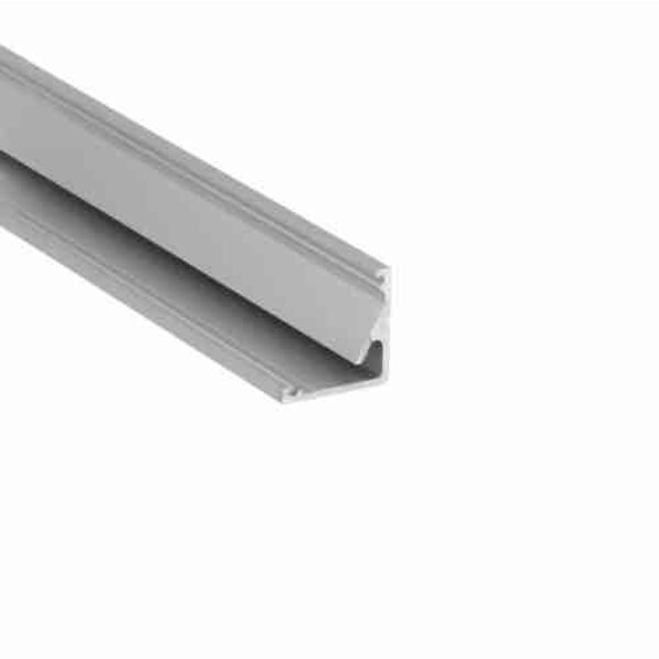 Luksus LED profielen LED hoekprofiel inclusief afdekking 16,5mm x 16,5mm - C12ALU