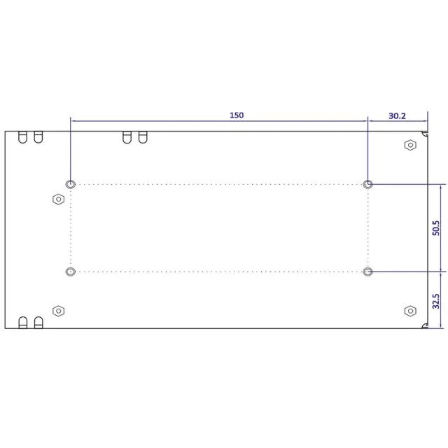 LED voeding 24v 350w 14,58 Ampère - IP20 - POS-350-24-C