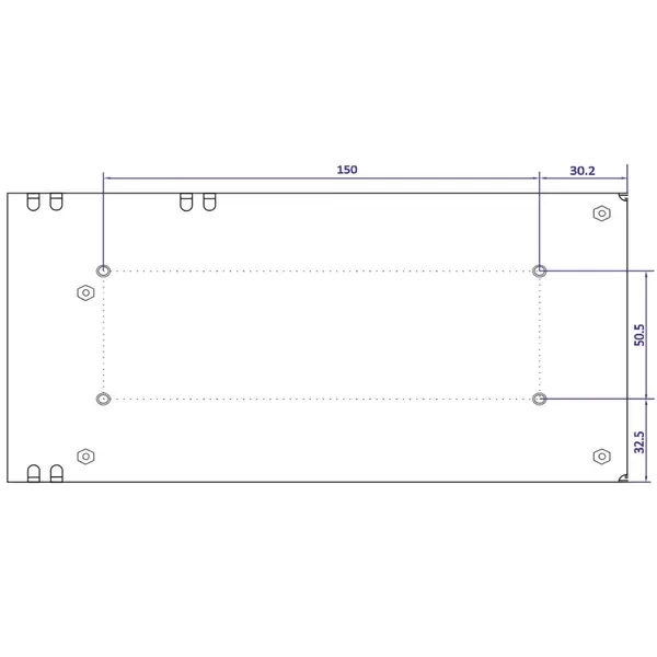 Luksus LED voeding LED voeding 12v 350w 29 Ampère - IP20 -  POS-350-12-C