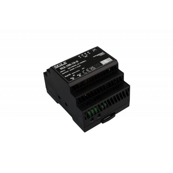 GLP LED voeding  DIN Rail LED voeding 100 watt 24 volt 4.2 Ampère - IP20 - DL2-100-24U