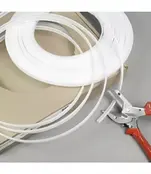 Losse 20 meter afdekking vlak model F12ALU, F12WIT, F12ZWART - C-Opaal-20m