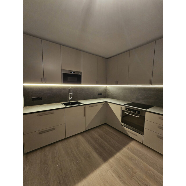 Zwart LED profiel inclusief klikafdekking 15 x 6mm - 301ZWART