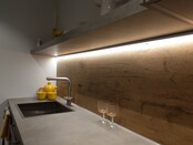 Zwart LED profiel inclusief klikafdekking 15 x 6mm - 301ZWART