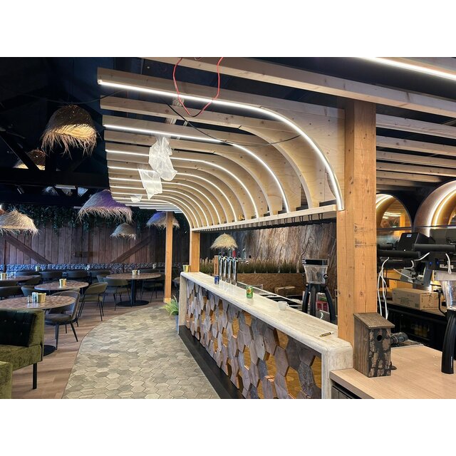 10x Buigbaar LED profiel – Aluminium 20mm x 3,3mm F12 – 4 meter