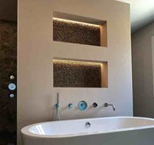 Extra smal LED tegel en stuc profiel inclusief klikafdekking  29,70mm x 9,85mm - SLIMSTUC300