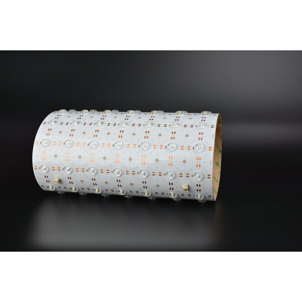 Lulsus LED vellen LED sheet - Natuursteen LED verlichting - 640 LED - 5500 LM -  RGBCCT - Dimbaar - 24 volt IP20 - 24,5 x 49cm - Koppelbaar