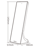 Design LED afstandsbediening tafelmodel + Zwarte wandhouder Dual White CCT LED – 3 zones – Miboxer Y2