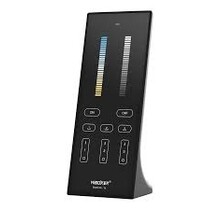 Design LED afstandsbediening tafelmodel + Zwarte wandhouder Dual White CCT LED – 3 zones – Miboxer Y2