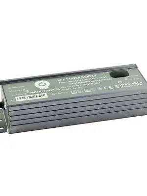 Waterdichte LED voeding 100 watt 12 volt 8,33 Ampère - ip67 - MCHQ100V12-GE