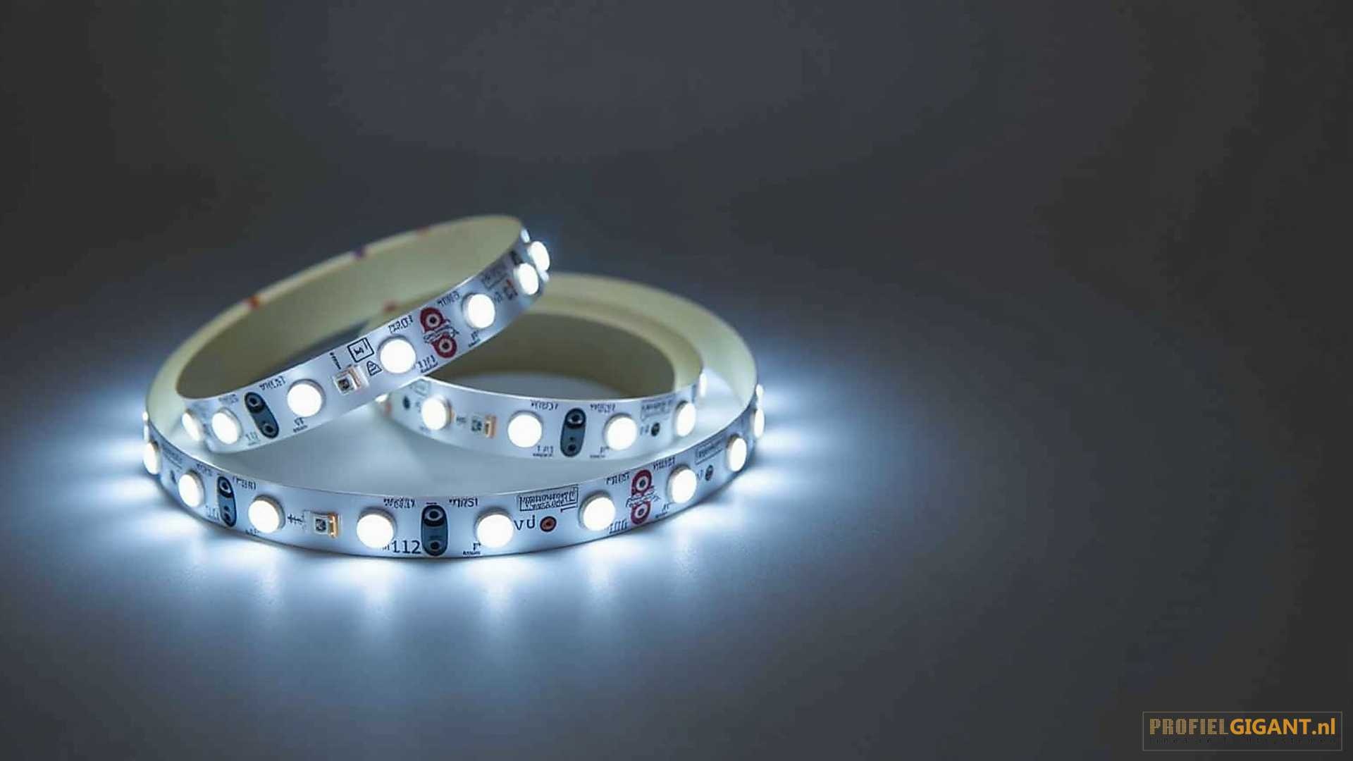 Hoe gebruik je tunable white strips LED profiel?