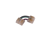 RGBW/RGBWW COB LED strip HOEK 90 graden connector recht – soldeervrij – klik connector – 12mm - IP20