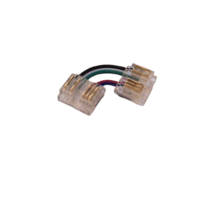 RGBW/RGBWW COB LED strip HOEK 90 graden connector recht – soldeervrij – klik connector – 12mm - IP20