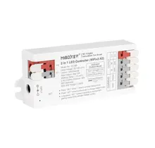 2 in  1 TUYA+ 2,4ghz LED controller om enkel kleurige / dual white LED strips te bedienen 12V/24V - MIBOXER E2-WR