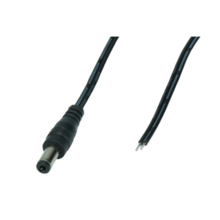 Male DC verlengkabel 100cm - SPOSDC-Y-P25S-1.0