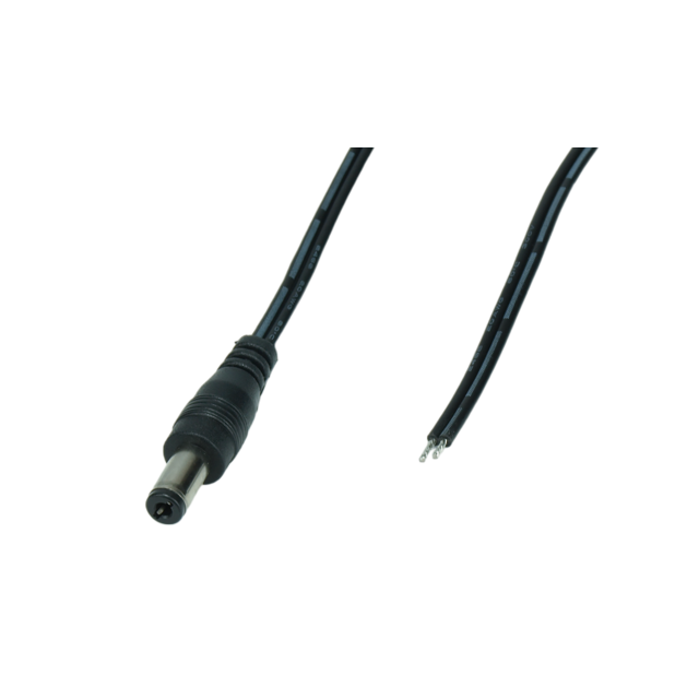 Male DC verlengkabel 100cm - SPOSDC-Y-P25S-1.0