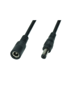 DC 2.1/5.5 mm verlengkabel voor LED voedingen 100cm - POSDC-Y-PS21-1.0