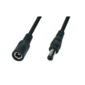 DC 2.1/5.5 mm verlengkabel voor LED voedingen 100cm - POSDC-Y-PS21-1.0