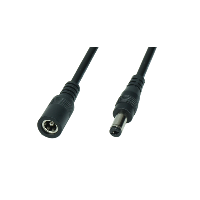 DC 2.1/5.5 mm verlengkabel voor LED voedingen 100cm - POSDC-Y-PS21-1.0