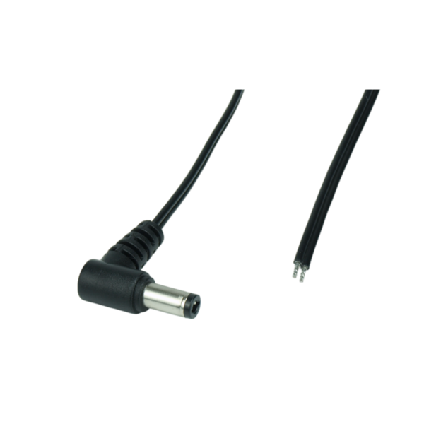 Luksus LED connectoren  DC 2.1/5.5 mm verlengkabel voor LED voedingen 100cm - POSDC-Y-PS21-1.0 -