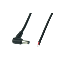 Male DC verlengkabel 100cm - SPOSDC-Y-P21S-1.0