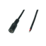 Luksus LED connectoren  DC 2.1/5.5 mm verlengkabel voor LED voedingen 100cm - POSDC-Y-PS21-1.0 -