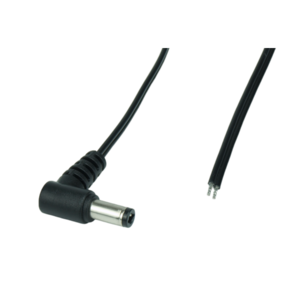 Hoek Male DC verlengkabel 100cm - SPOSDC-T-P21L-1.0