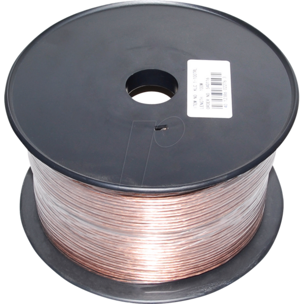 Luksus - LED strip aansluitkabel 2 aderige led strip aansluitkabel 0,75 kwadraat - 1 meter transparant