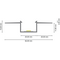Luksus LED profielen Trimless LED stucprofiel inclusief klikafdekking 62 mm x 15 mm - Trimless400