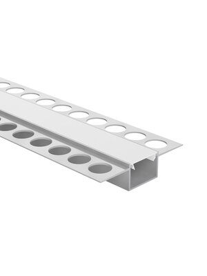 Trimless LED stucprofiel inclusief klikafdekking 62 mm x 15 mm - Trimless400
